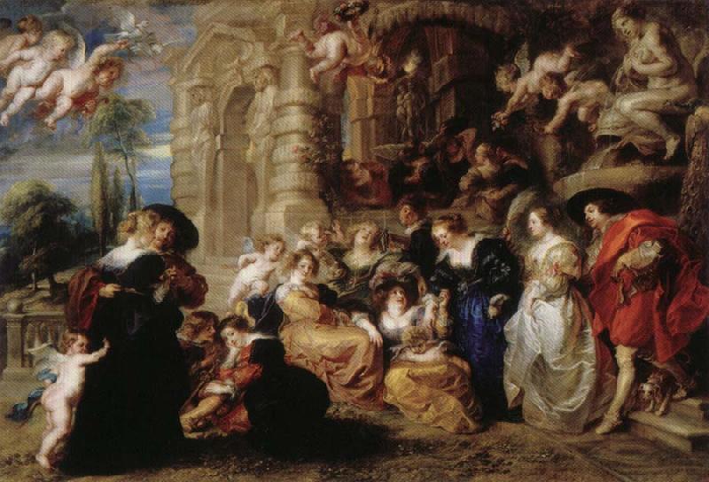 Peter Paul Rubens Garden of Love France oil painting art